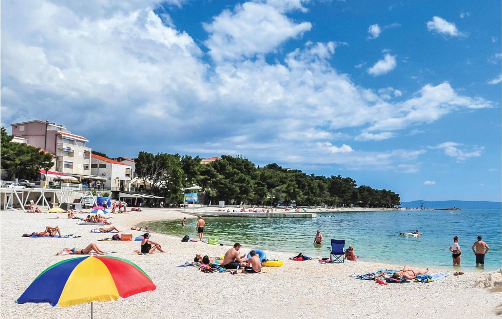 Amazing Apartment In Baska Voda With Wifi Luaran gambar